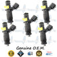5x Genuine Volkswagen Fuel Injectors 07K906031B Siemens 2.5L I5 DOHC EA855