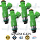4x Genuine Nissan Fuel Injectors 16600-JK20A Denso 0940 QR25DE 2.5L I4 12 Hole Nozzle