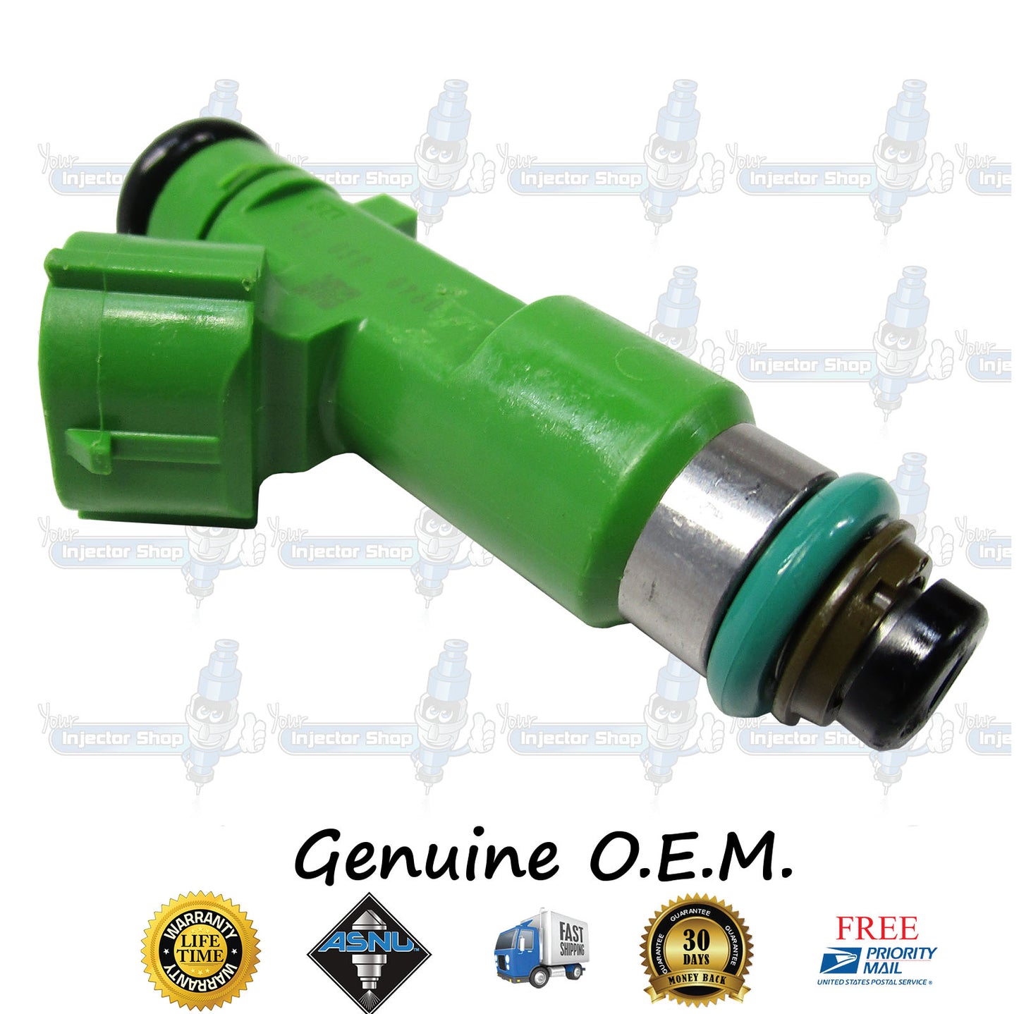 6x Genuine Nissan Fuel Injectors 16600-JK20A Denso 0940 VQ35HR 3.5L V6 12 Hole Nozzle