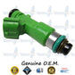 4x Genuine Nissan Fuel Injectors 16600-JK20A Denso 0940 QR25DE 2.5L I4 12 Hole Nozzle