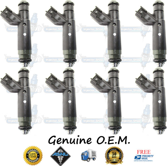 8x Genuine Cadillac GM Fuel Injectors 12567448 Siemens 4.6L DOHC V8 LH2
