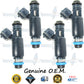 4x Genuine Nissan 16600-8J010 Fuel Injectors 195500-4390 Denso 2.5L DOHC NA QR25DE