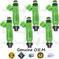 6x Genuine Mitsubishi Montero Sport Fuel Injectors MD332733 Denso 195500-3170 3.0L SOHC NA 6G72 12 Valve