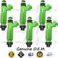 6x Genuine Mitsubishi Montero Sport Fuel Injectors MD332733 Denso 195500-3170 3.0L SOHC NA 6G72 12 Valve