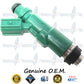 4x Genuine Toyota Scion Fuel Injectors 23250-21020 23209-21020 Aisan 1.5L I4 1NZ-FXE