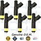 6x Genuine Ford Mazda Fuel Injectors 4L5E-A4C Siemens 3.0L OHV V6 182CID
