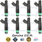 8x Genuine Mopar Dodge Jeep Fuel Injectors 53032704AB Siemens 4.7L SOHC V8 287CID PowerTech