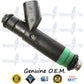 8x Genuine Mopar Dodge Jeep Fuel Injectors 53032704AB Siemens 4.7L SOHC V8 287CID PowerTech