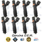 8x Genuine Ford Fuel Injectors 5C3E-DB 5C3E-DC Siemens 5.4L V8 DOHC Triton