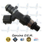 4x Genuine Nissan Fuel Injectors 16600-9HP0A Hitachi JECS FBY2855 2.5L DOHC QR25DE